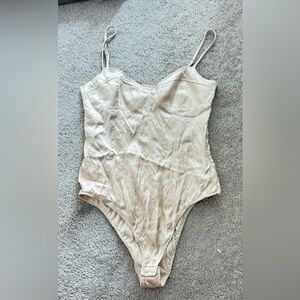Zara limited edition premium satin corset style bodysuit